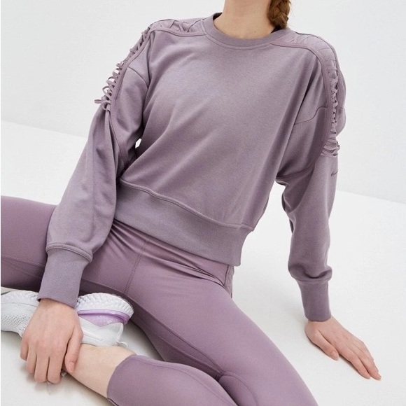 Nike Dri-fit thermal training crew sweatshirt violet purple - Picture 1 of 10